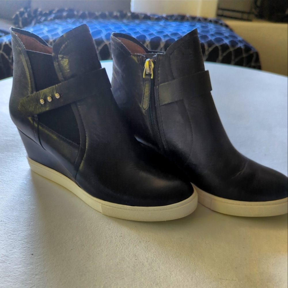 L. Paolo Wedge Sneakers